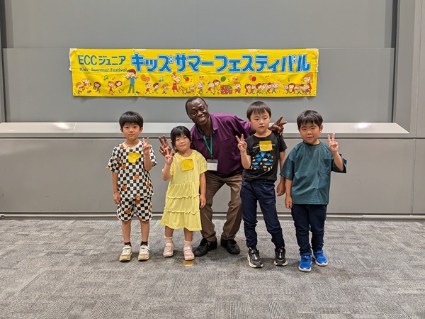 ECCジュニア羽黒台教室で開催したキッズサマーフェスティバルイベントの様子