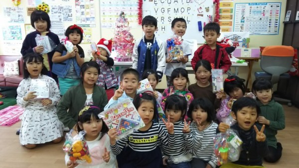 The classrooms Cristmas party