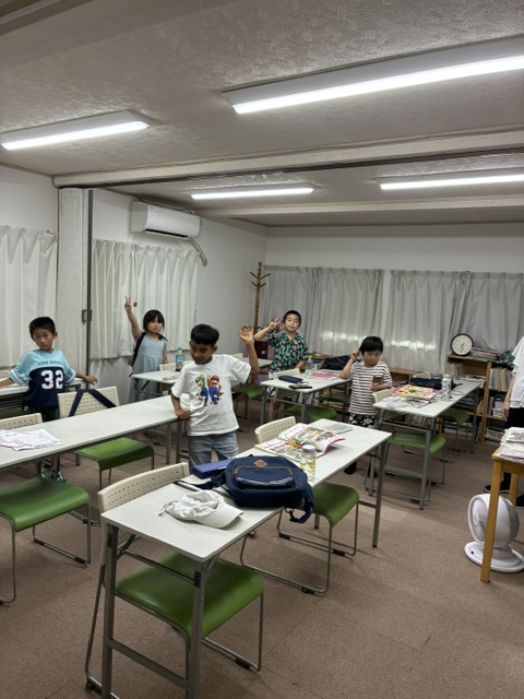 ECCジュニア東酒々井駅前教室の内観