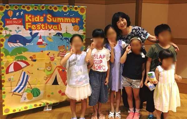 kids Summer Festa 2018 with Native teachers