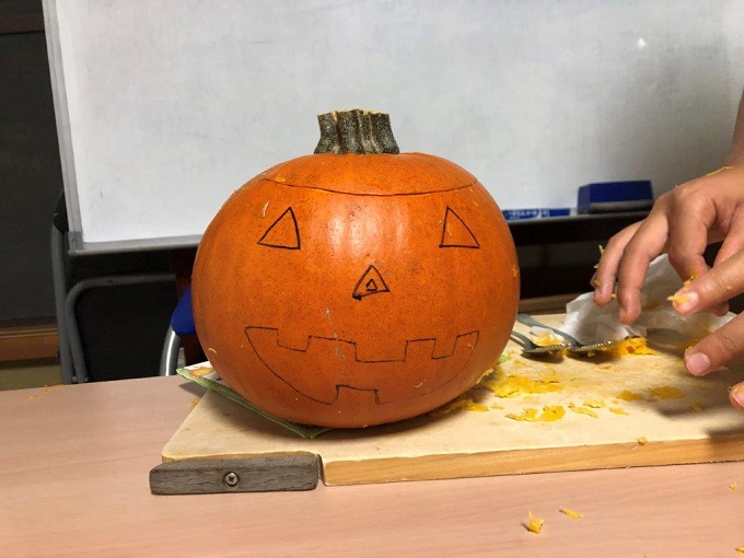 カービングに挑戦