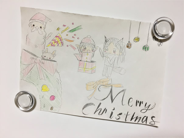 クリスマスクラフトin English