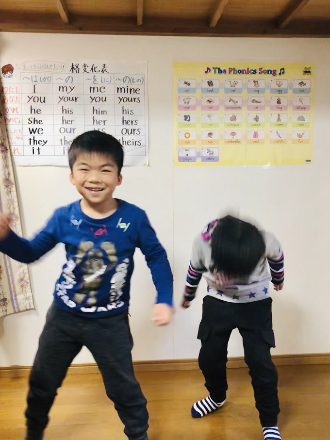 吉野小学校前教室のレッスン風景③