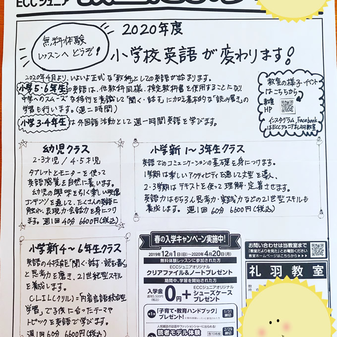 教室だより　2月号