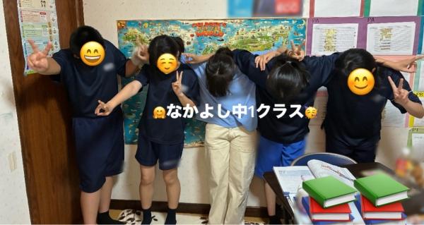 ECCジュニア森宿北向教室のレッスン風景