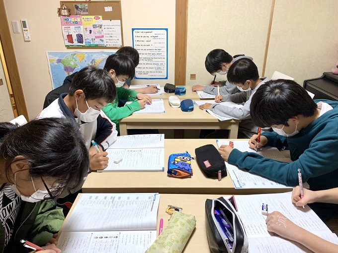 名古屋市緑区有松 英会話 ECC清水山<br>中学1年生クラス♪