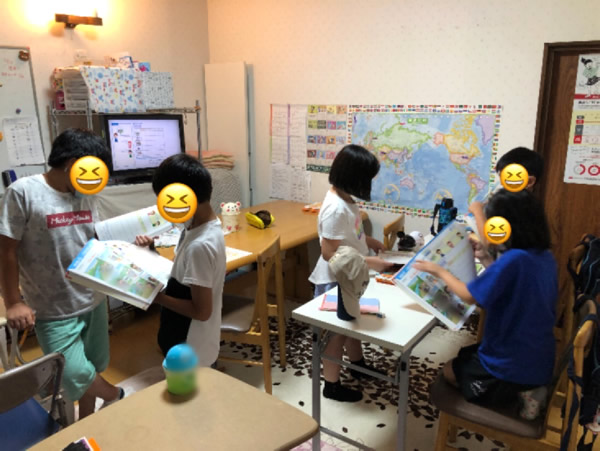 小学3,4年生クラス　レッスンの様子