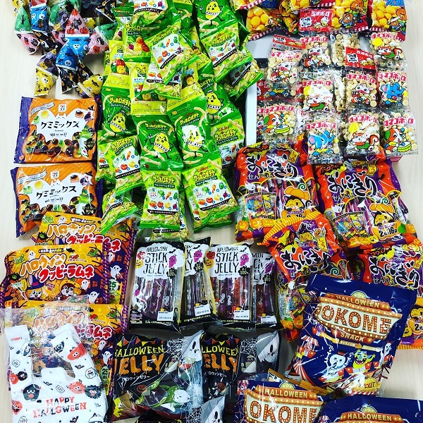 お菓子セット完了！