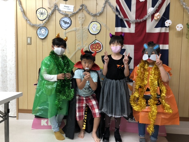 Halloween PE(小学低学年初級)クラス