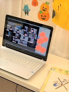 オンライン　ハロウィン発表会