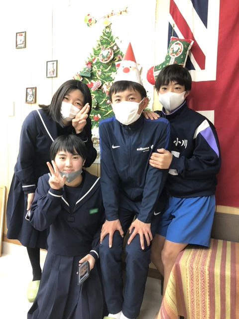 Merry Christmas & Happy Birthday-JI中学クラス