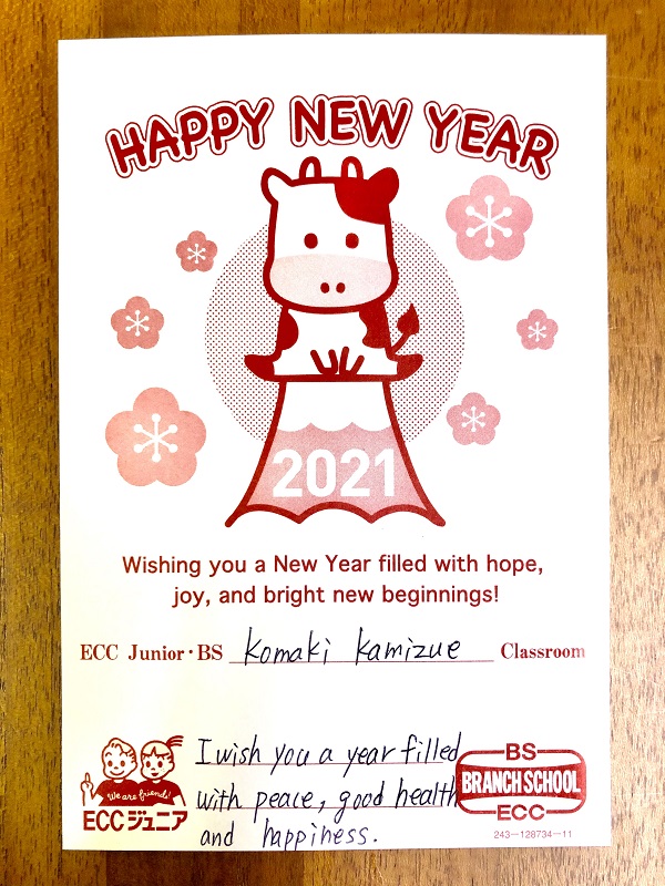 Happy new year 2021!