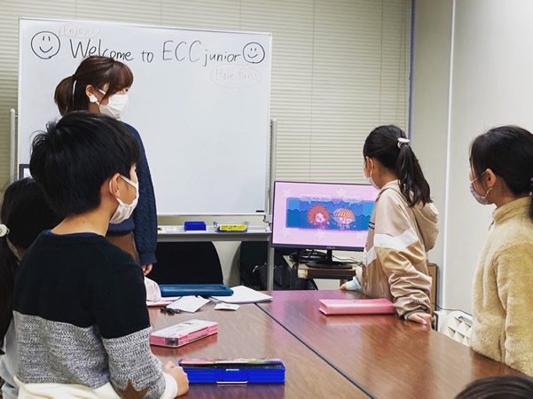 レッスン イベント風景 Eccジュニア 下山手通6丁目教室 中央区 下山手通 子ども 幼児 英会話 英語