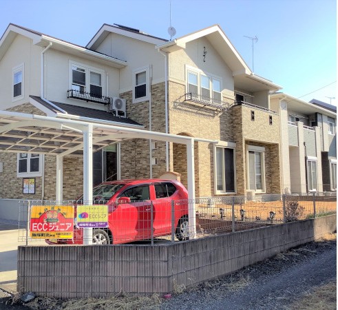 太田市飯塚町にあるECCジュニア飯塚町北教室の外観