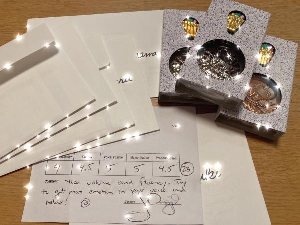 中1 合同暗唱大会を開催しました