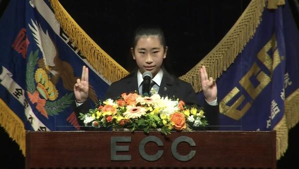 ht080437 全日本ECC中学生英語暗誦大会に出場しました！