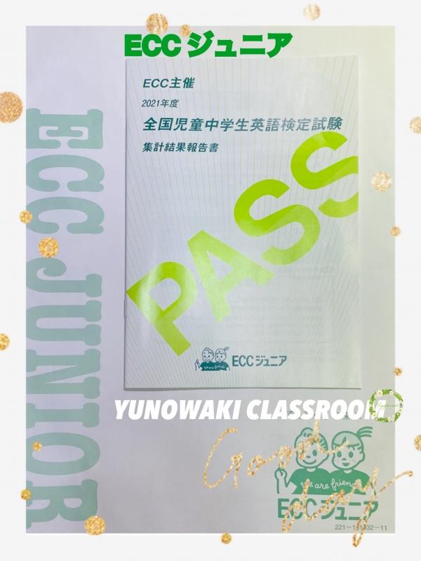 ht200423 ●ECC主催全国児童中学生英語検定試験●ECC ジュニア優秀賞・TOP HONORS AWARD 2021●