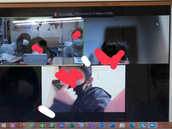 昨年度の　PIクラス　オンラインレッスン②