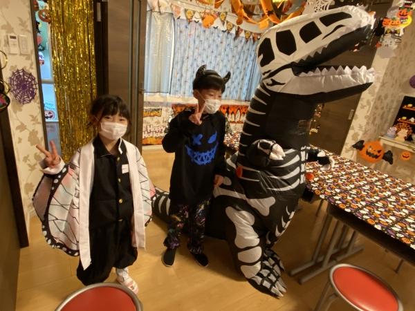 10月27日　小学1，2，3年生　ハロウインパーティー　楽しかった！