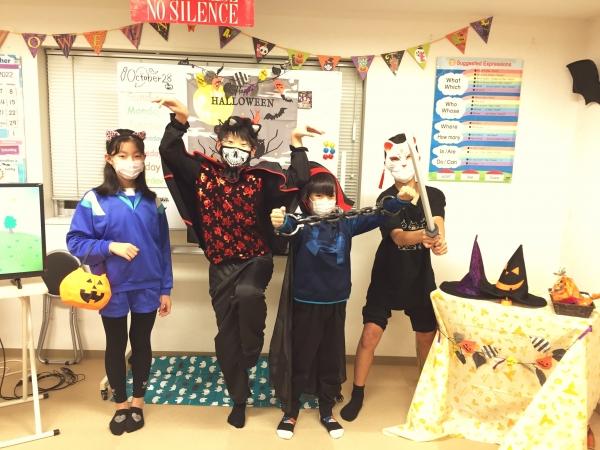 ミニ発表会＆ハロウィンパーティ（小学5年金曜クラス）