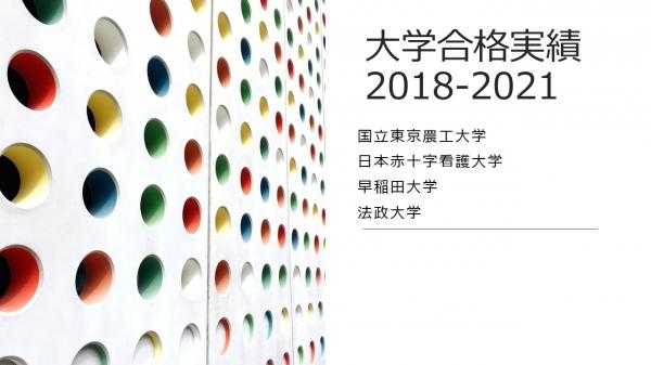 ht133305 大学合格実績2018-2021