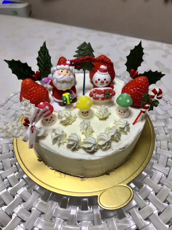 生徒さん作　クリスマスケーキ完成