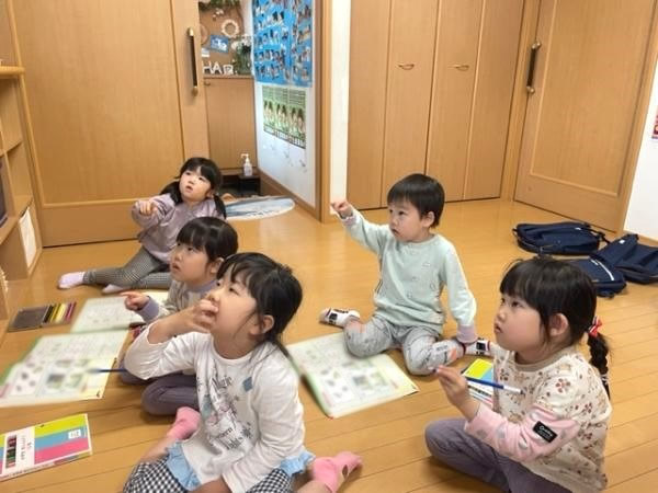 幼児（年中・年長）クラス　レッスン風景！