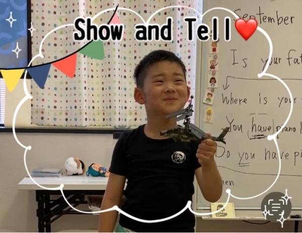 小1〜小3 Show and Tell★