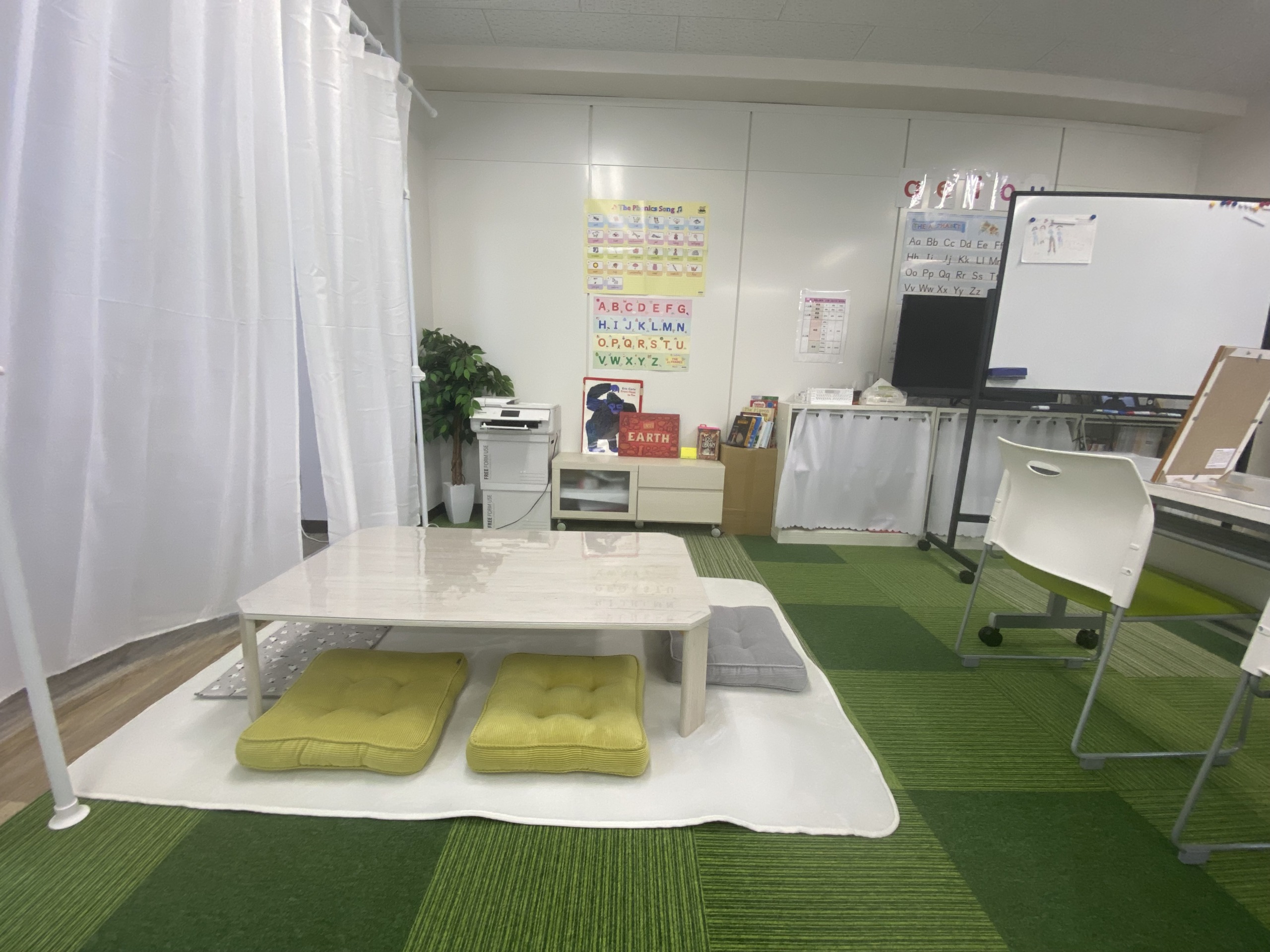 ECCジュニア南森町まつがえ教室の様子