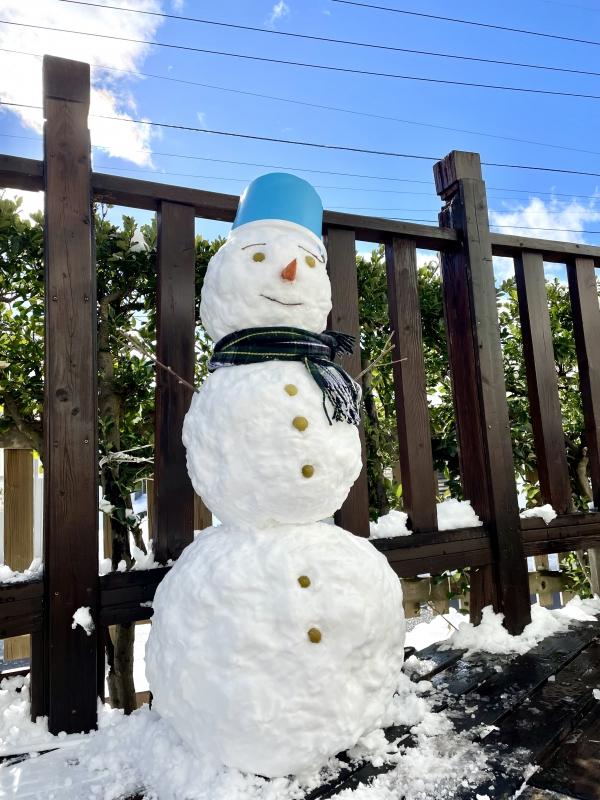 雪だるま作ろう♬