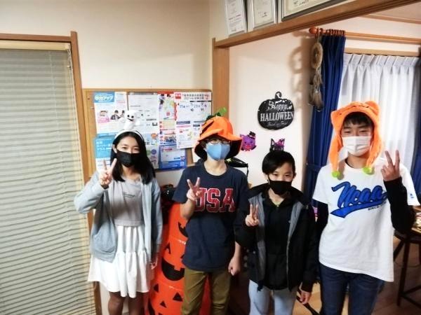 姉妹校：上和田小学校前教室『Halloween Week 2021』PA (Thursday)