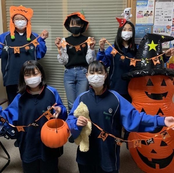 姉妹校：上和田小学校前教室『Halloween Week 2021』JE/PI (Tuesday)