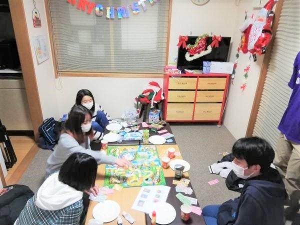 姉妹校：上和田小学校前教室『Christmas Party 2021』L1 (Wednesday)