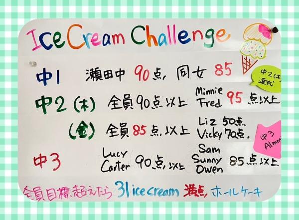 Ice Cream Challenge2024