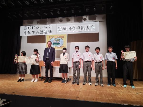 ht030120A 中学生英語暗誦大会岩手県大会に出場しました！