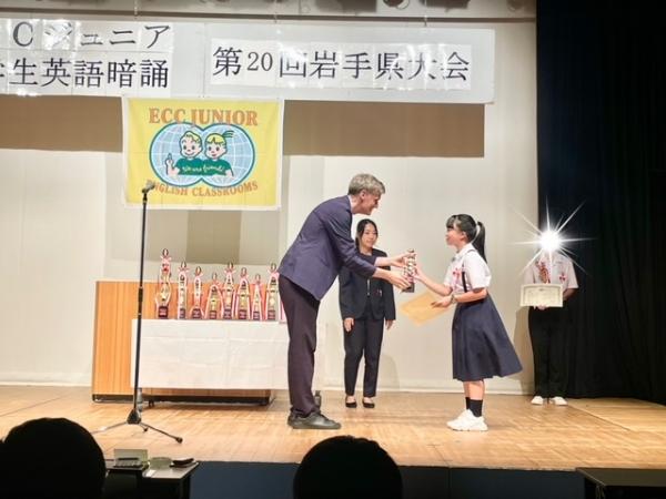 ht030062 ECC中学英語暗誦岩手県大会　JEレベル2位！！