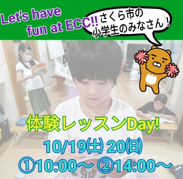 【10月19/20日体験レッスンのご案内】中学生になったら分かる！だから小学生から英語を始めよう☆彡