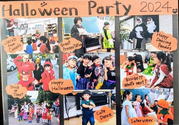 We enjoyed Halloween Party!