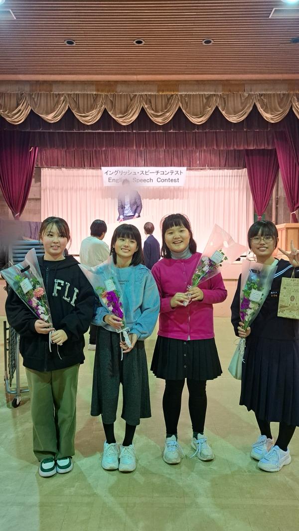ht420303 諫早市スピーチコンテストに小栗小学校、小野小学校、みはる台小学校、諫早中学校より各学校から代表で出場しました！