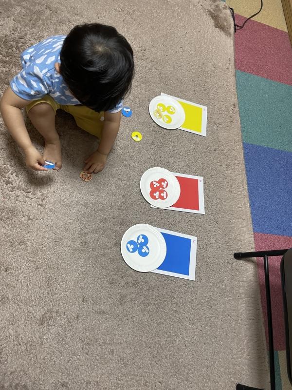 今日の2歳児さん