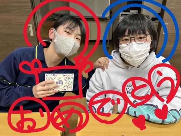 5月8日　Happy Birthday! 中学生の気分は？