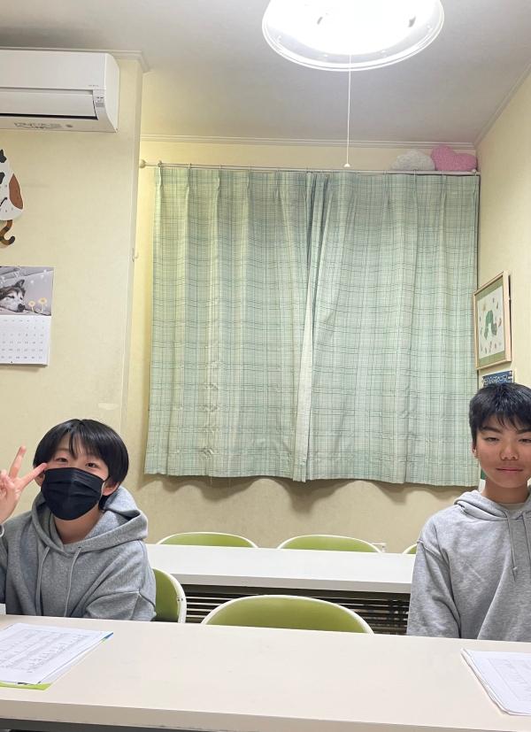 那加中学1年生実力テスト100点！！