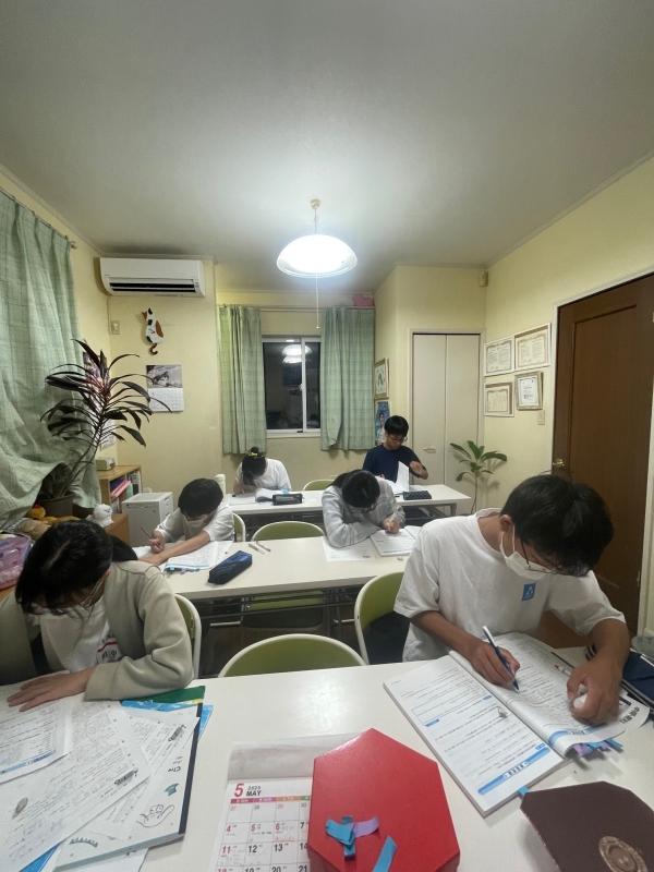 那加中学2年生実力テスト英語96点！！