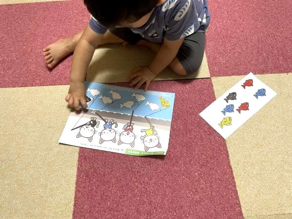 2歳児さん5月 レッスン様子