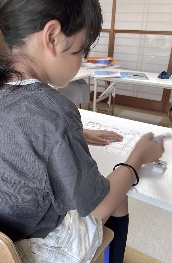 〔全クラス〕単語テスト実施中！