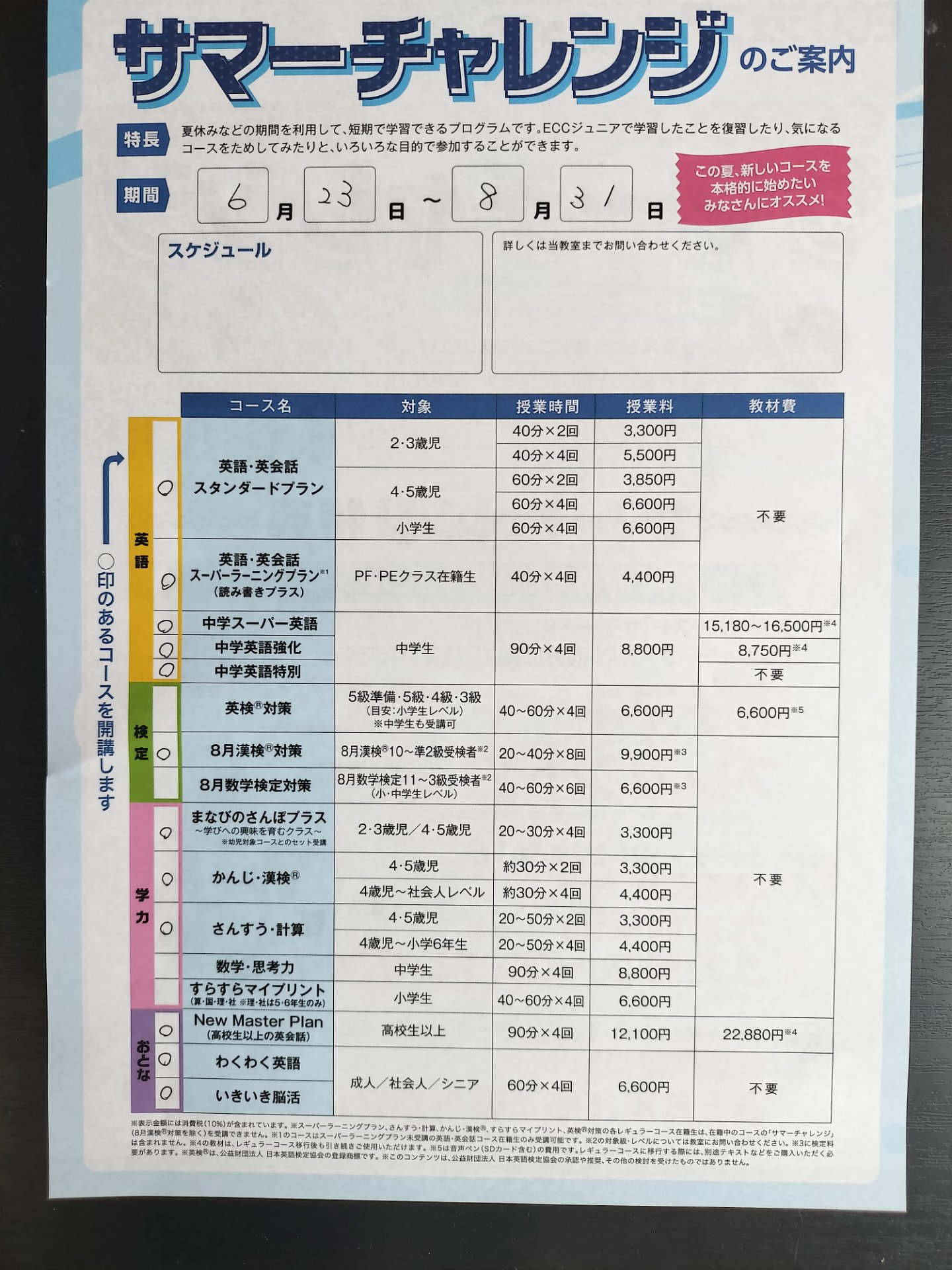 たくさんの方が早期特典いただきました。