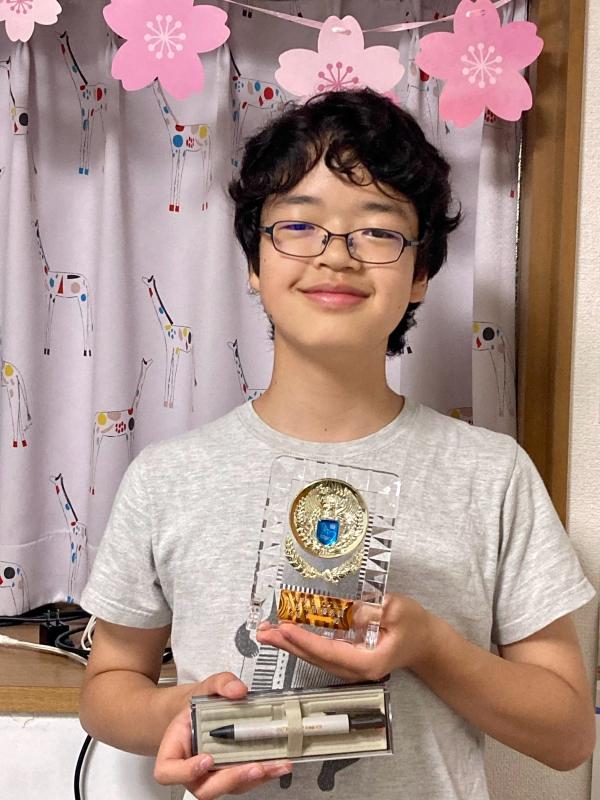 ECCジュニア漢検®年間最優秀賞、受賞！