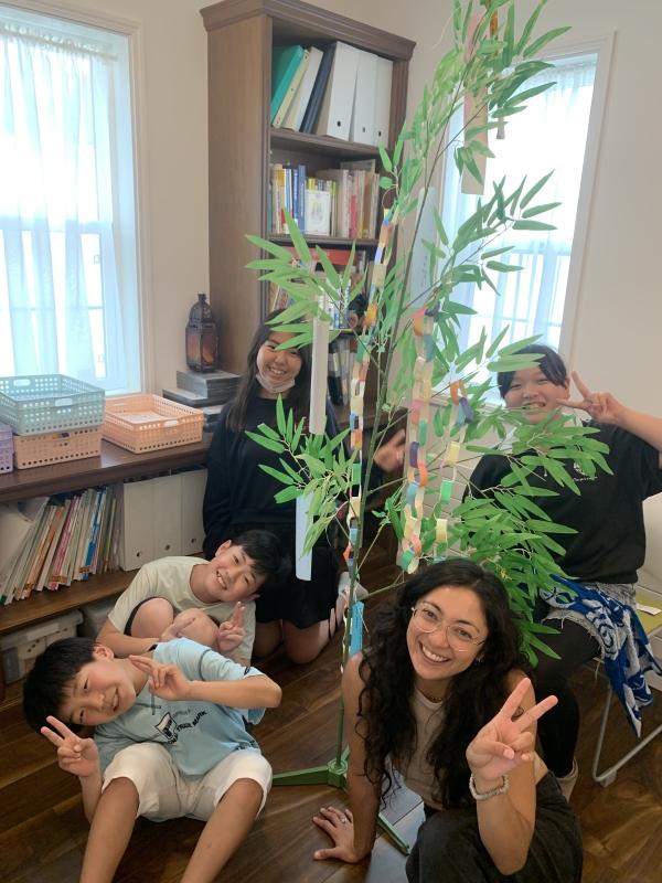 みんなでハッピー七夕！Welcome from Argentina！