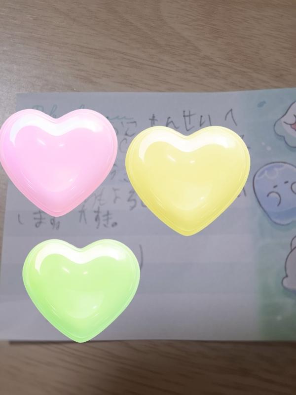 ht040324 A letter from my student.Love you too！♡