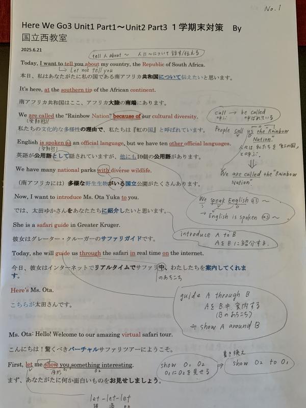 Week13のグッジョブ！